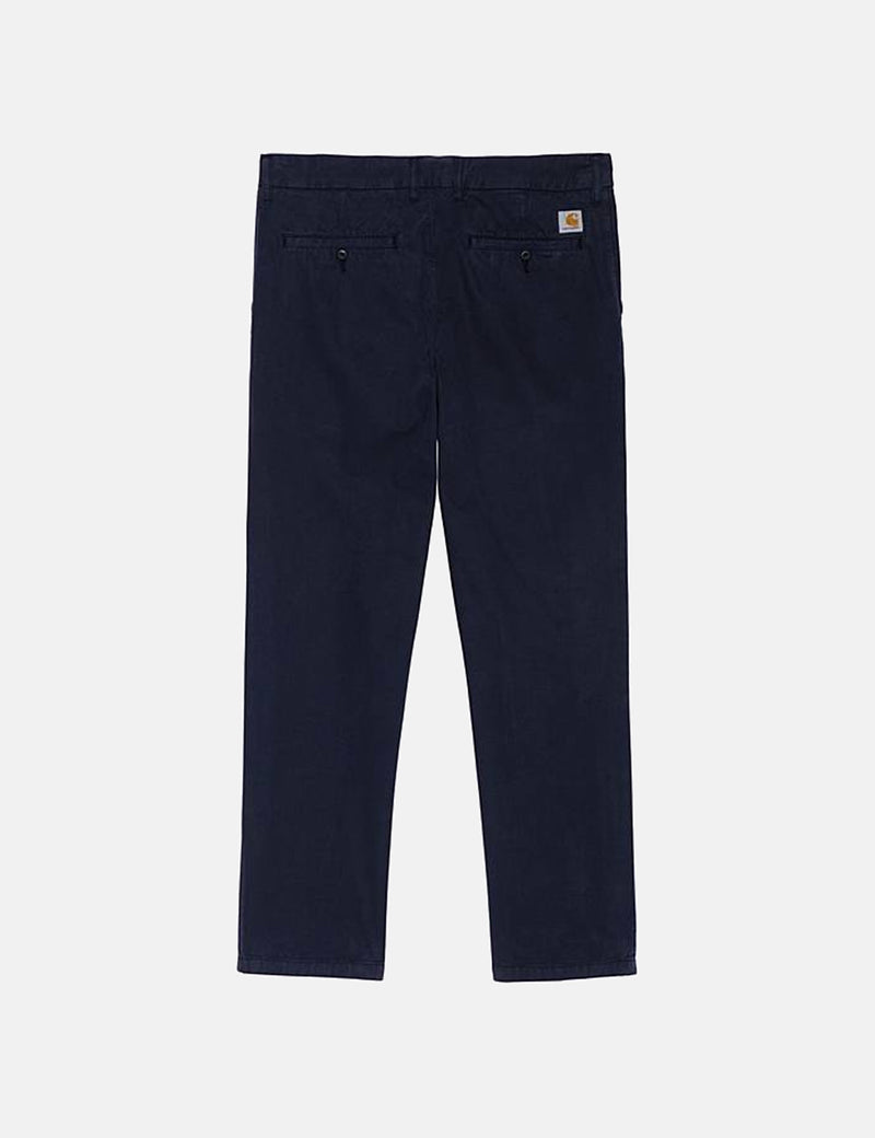 Pantalon Carhartt-WIP Johnson - Bleu Marine Foncé