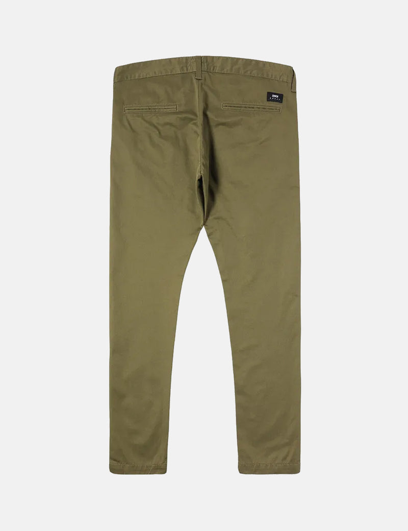Edwin ED 55 Chino Regular Tapered Military Green URBAN EXCESS