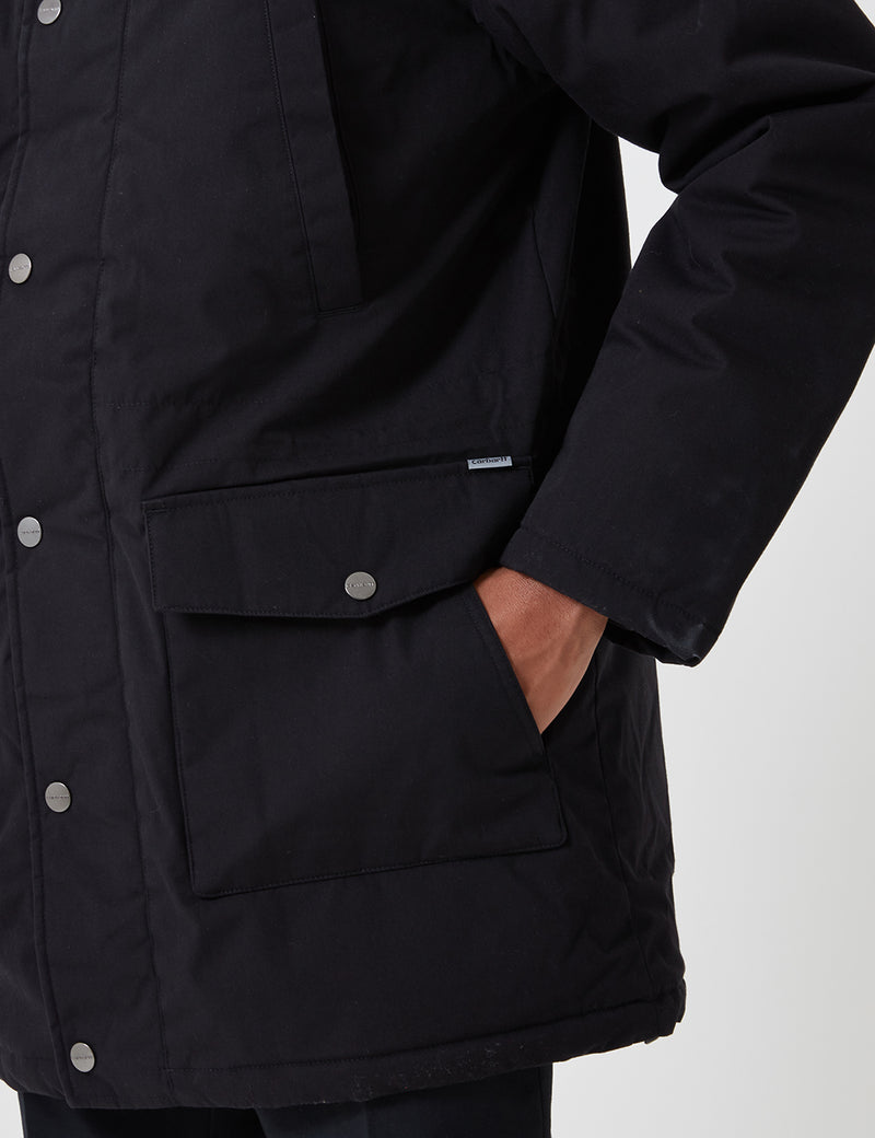 Carhartt-WIP Tropper Parka - Black