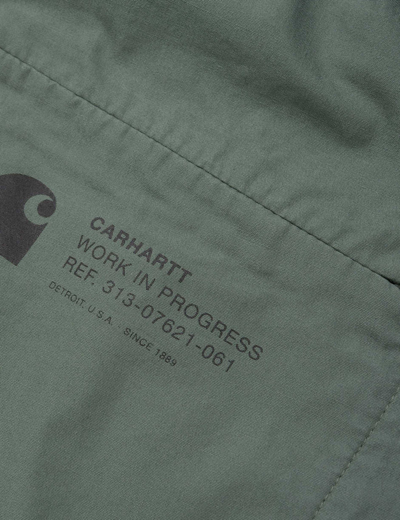 Pantalon Carhartt-WIP Coleman (Coupe Décontractée) - Vert Aventure/Noir