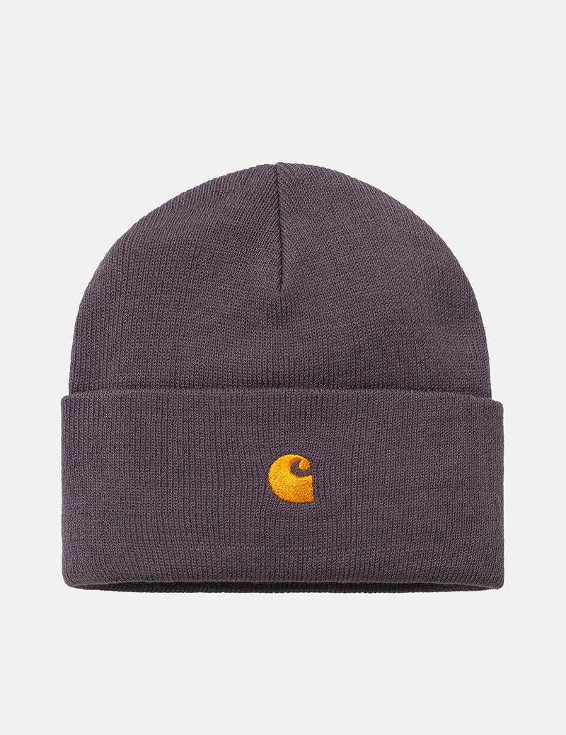 Carhartt-WIP Chase Beanie - Provence/Gold