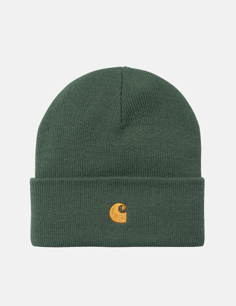 Bonnet Chase Carhartt-WIP - Vert Hemlock/Or