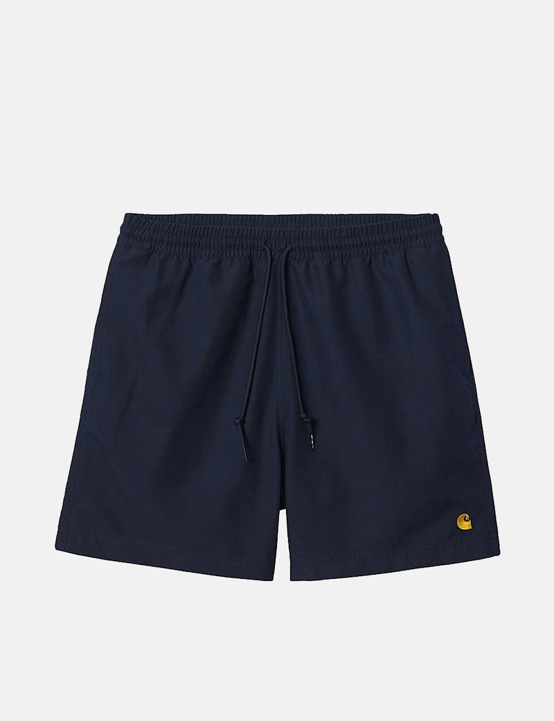 Short de Carhartt-WIP Chase - Dark Navy Blue