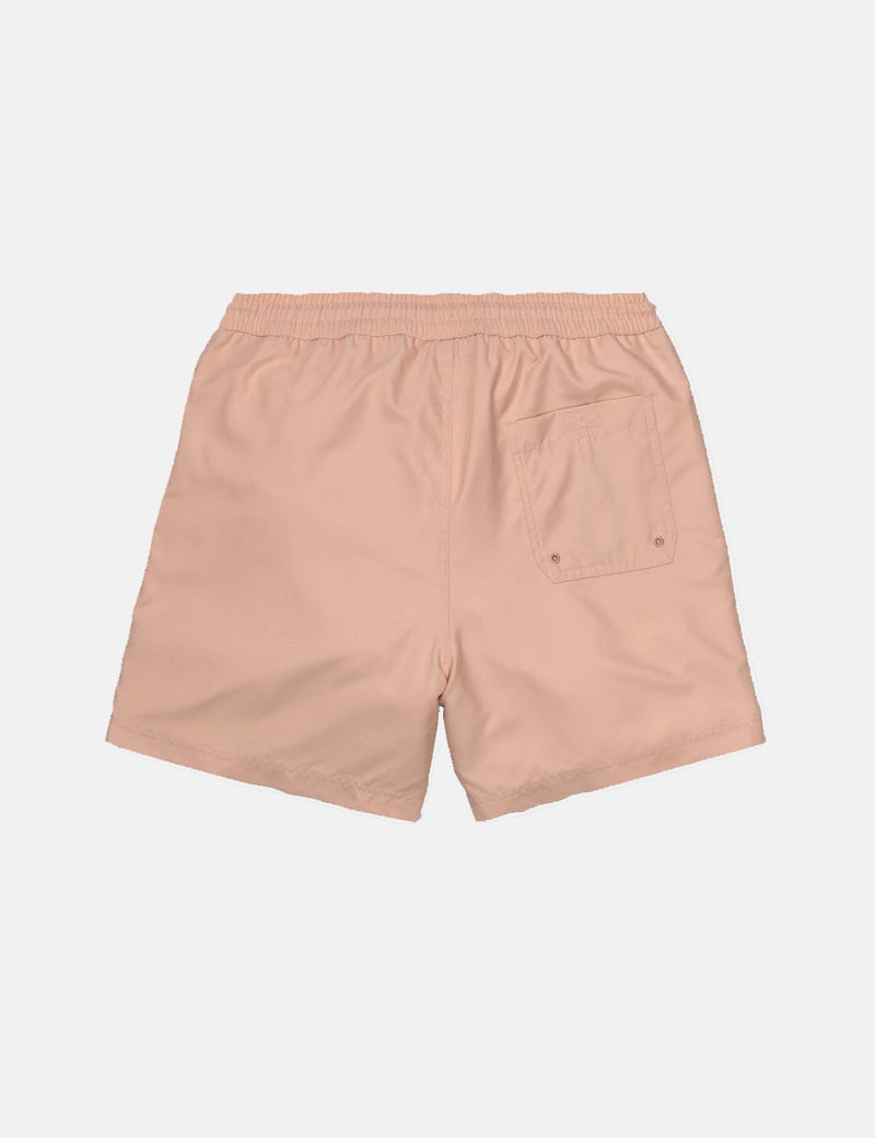 Short de Bain Carhartt-WIP Chase - Peach Pink