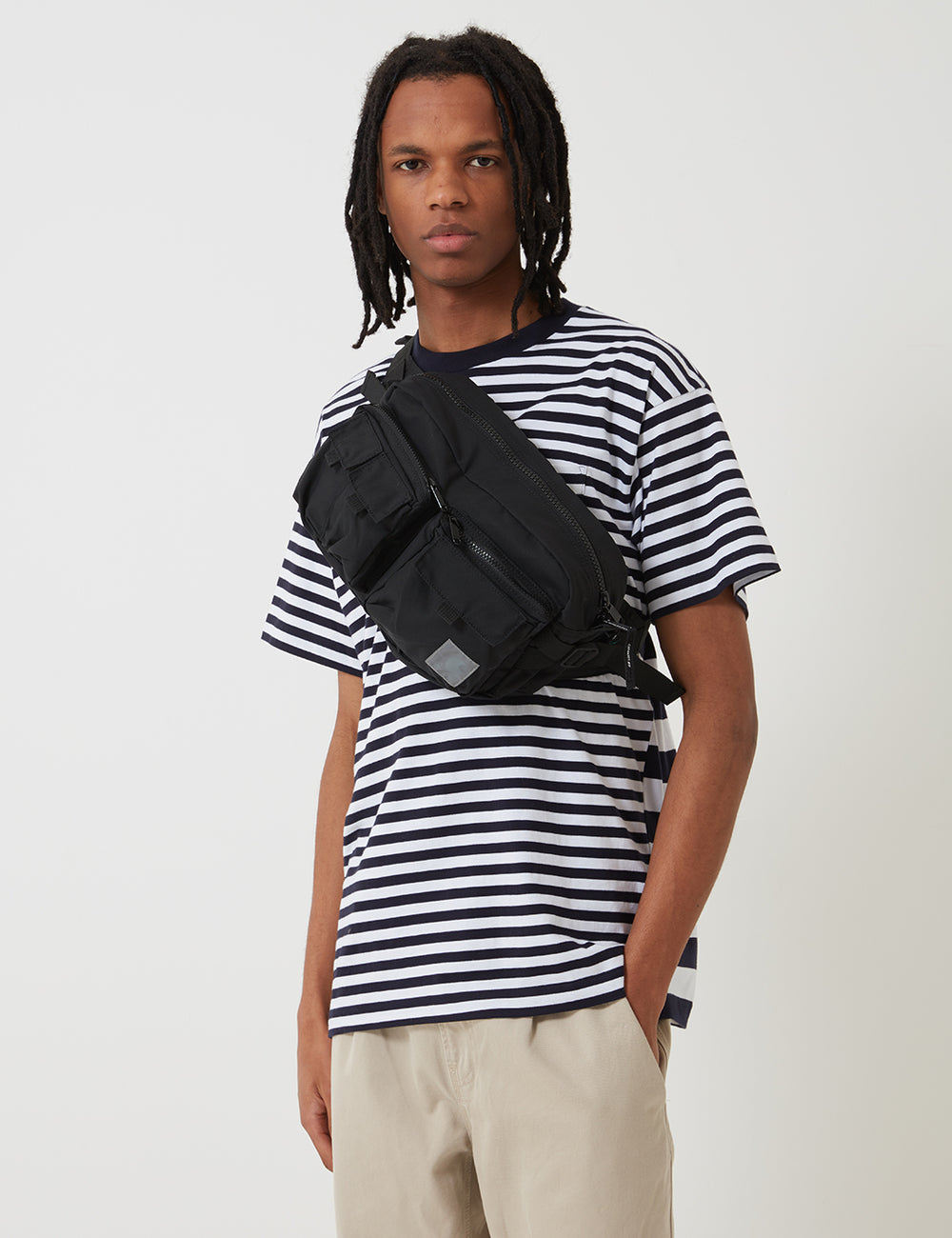 Carhartt WIP Elmwood Hip Bag - Black | URBAN EXCESS.