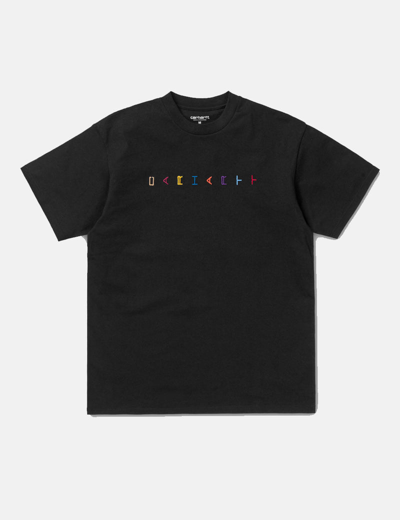 Carhartt-WIP Horizontal T-Shirt - Black