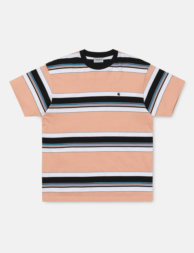 カーハート-WIPオザークTシャツ-ピーチ