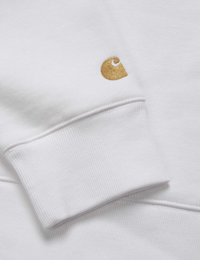 Carhartt-WIP Chase Sweatshirt - White