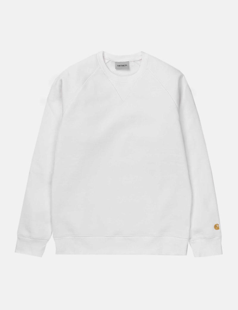 Carhartt-WIP Chase Sweatshirt - White