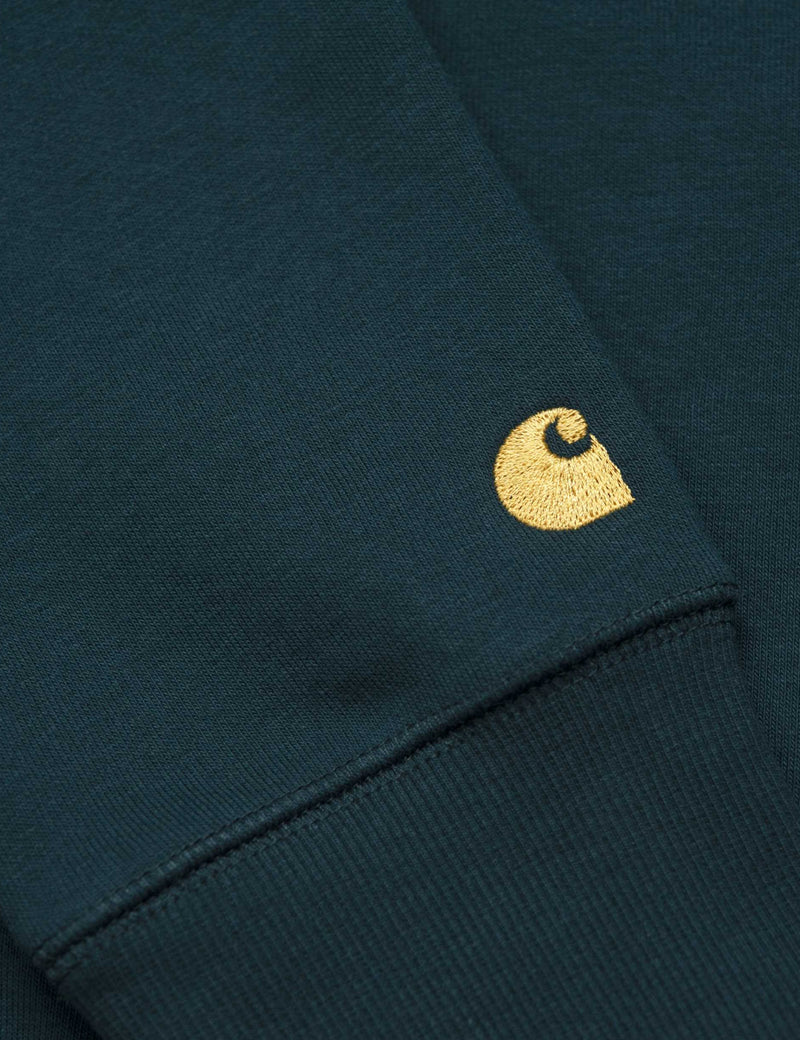 Carhartt-WIP Chase Sweatshirt - Duck Blue