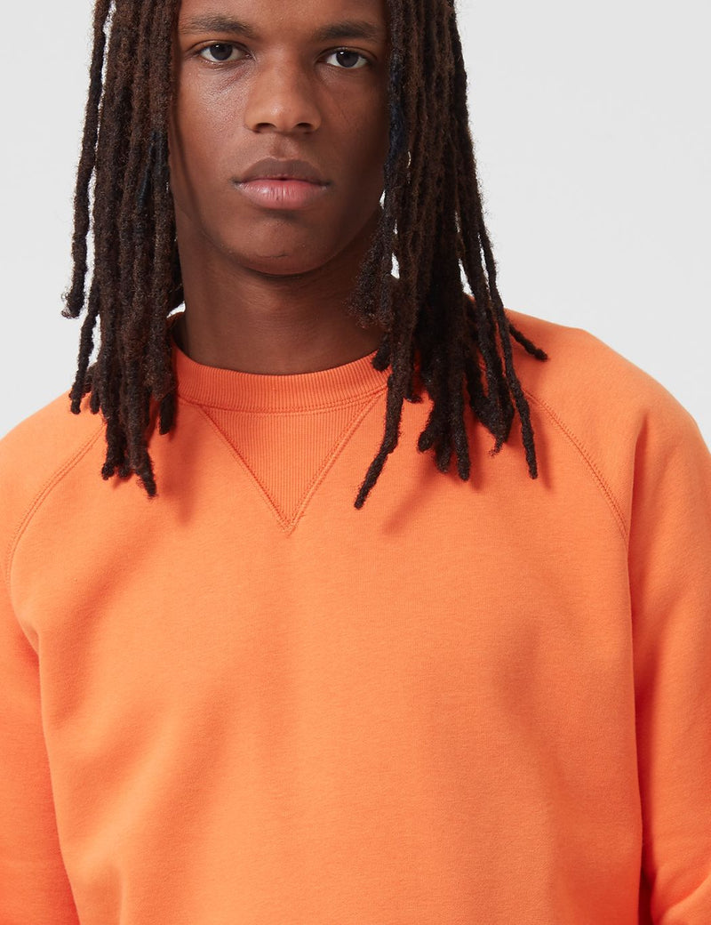 Carhartt-WIP Chase Sweatshirt - Clockwork Orange