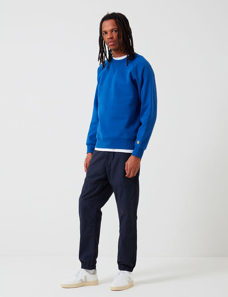 Carhartt-WIP Chase Sweatshirt - Submarine Blue