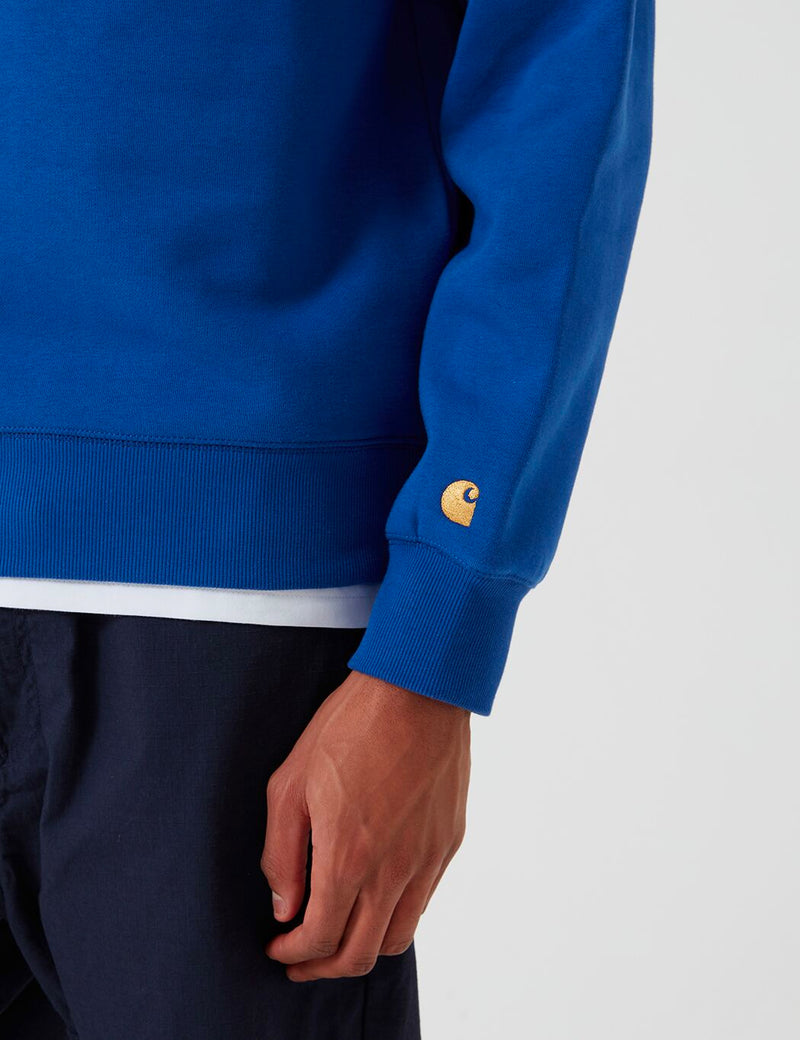 Carhartt-WIP Chase Sweatshirt - Submarine Blue