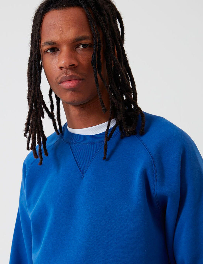 Carhartt-WIP Chase Sweatshirt - Submarine Blue