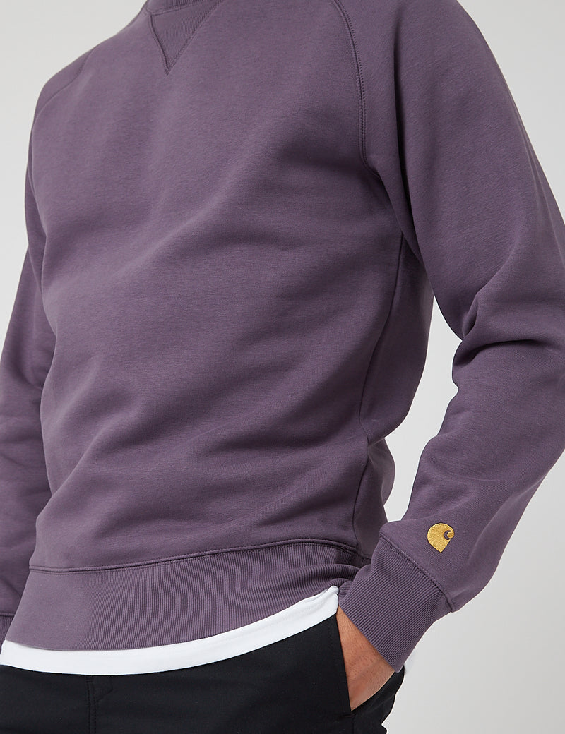 Sweat Carhartt-WIP Chase - Provence/Or