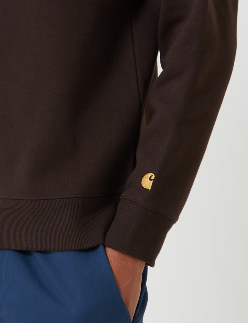 Carhartt-WIP Chase Sweatshirt - Tobacco Brown