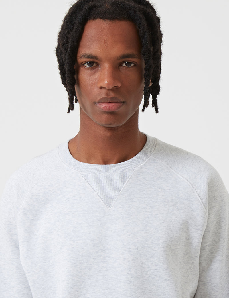 Sweat Carhartt-WIP Chase - Ash Heather Grey
