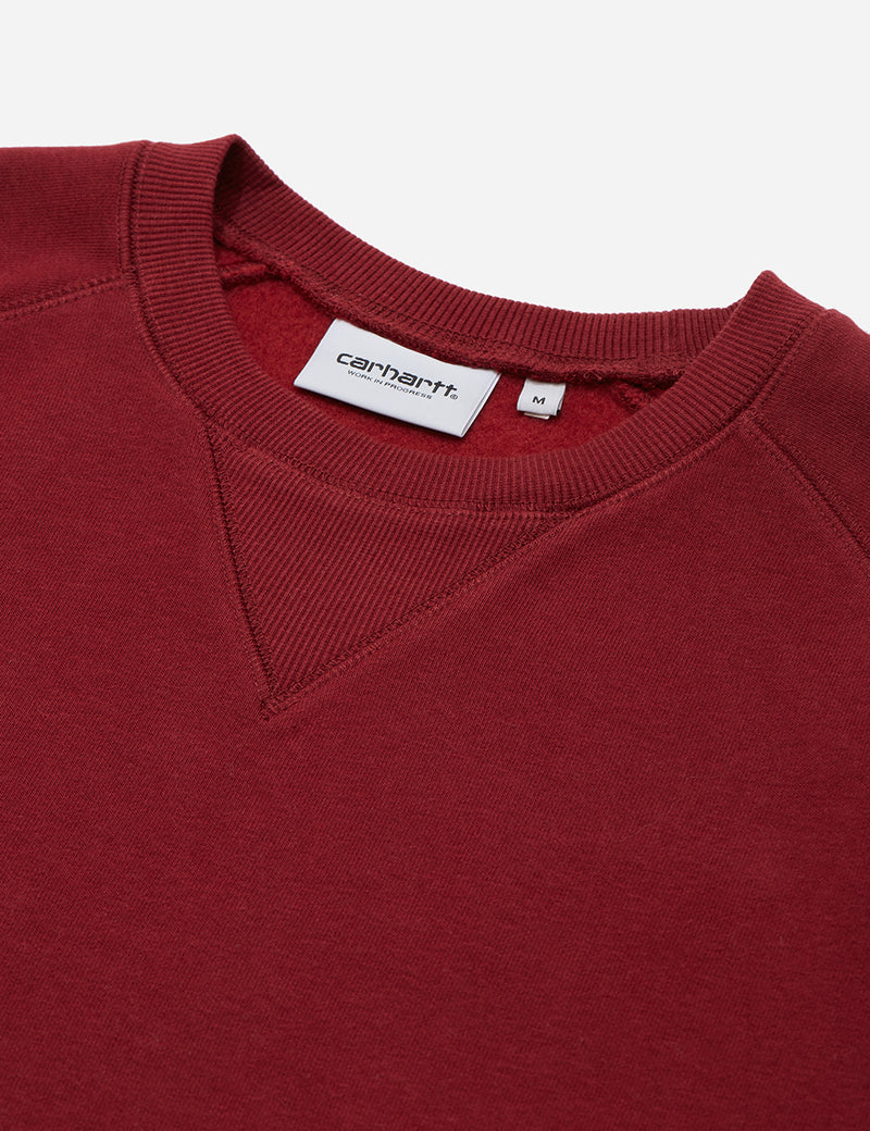 Sweat Carhartt-WIP Chase - Mulberry