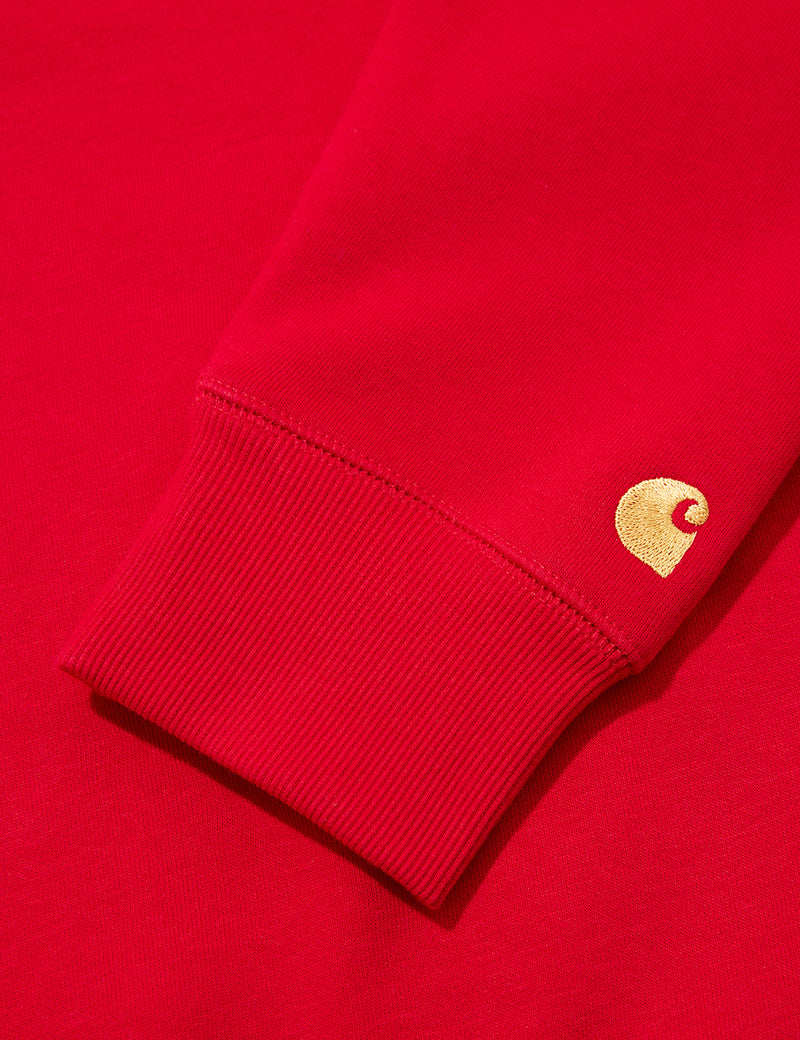 Carhartt-WIP Chase Sweatshirt - Cardinal Red