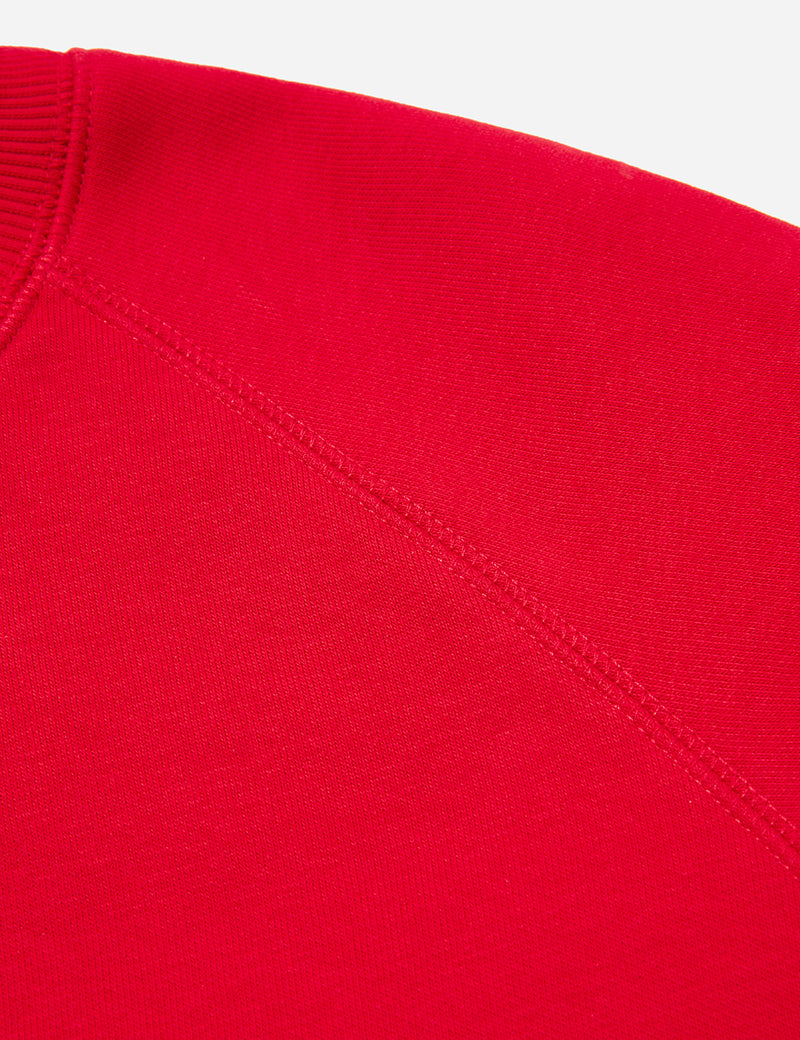 Sweat Carhartt-WIP Chase - Rouge Cardinal