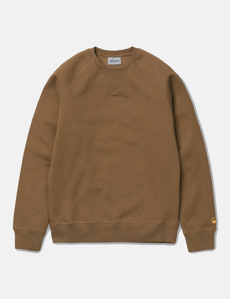 Carhartt-WIP Chase Sweatshirt - Hamilton Brown