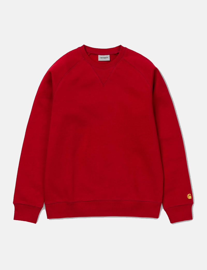 Carhartt-WIP Chase Sweatshirt - Blast Red