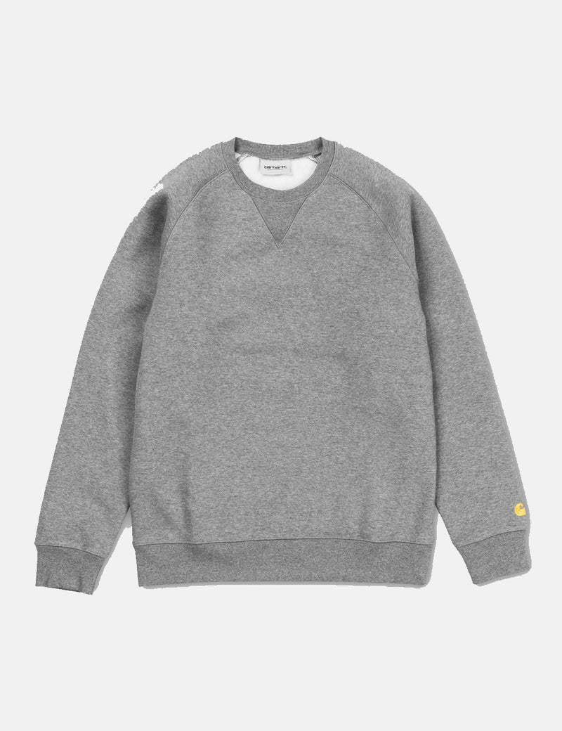 Carhartt-WIP Chase Sweatshirt - Dark Grey Heather