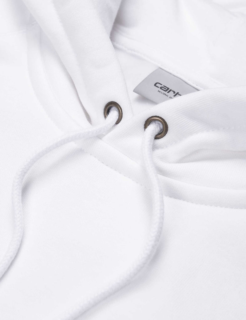 Carhartt-WIP Chase Hooded Sweatshirt - White