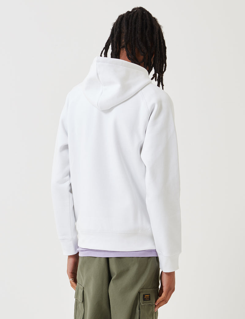 Carhartt-WIP Chase Hooded Sweatshirt - White