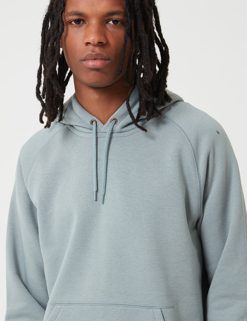 Carhartt-WIP Chase Hooded Sweatshirt - Cloudy White