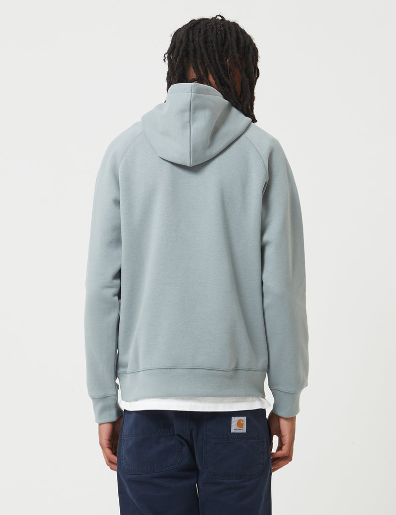 Carhartt-WIP Chase Hooded Sweatshirt - Cloudy White