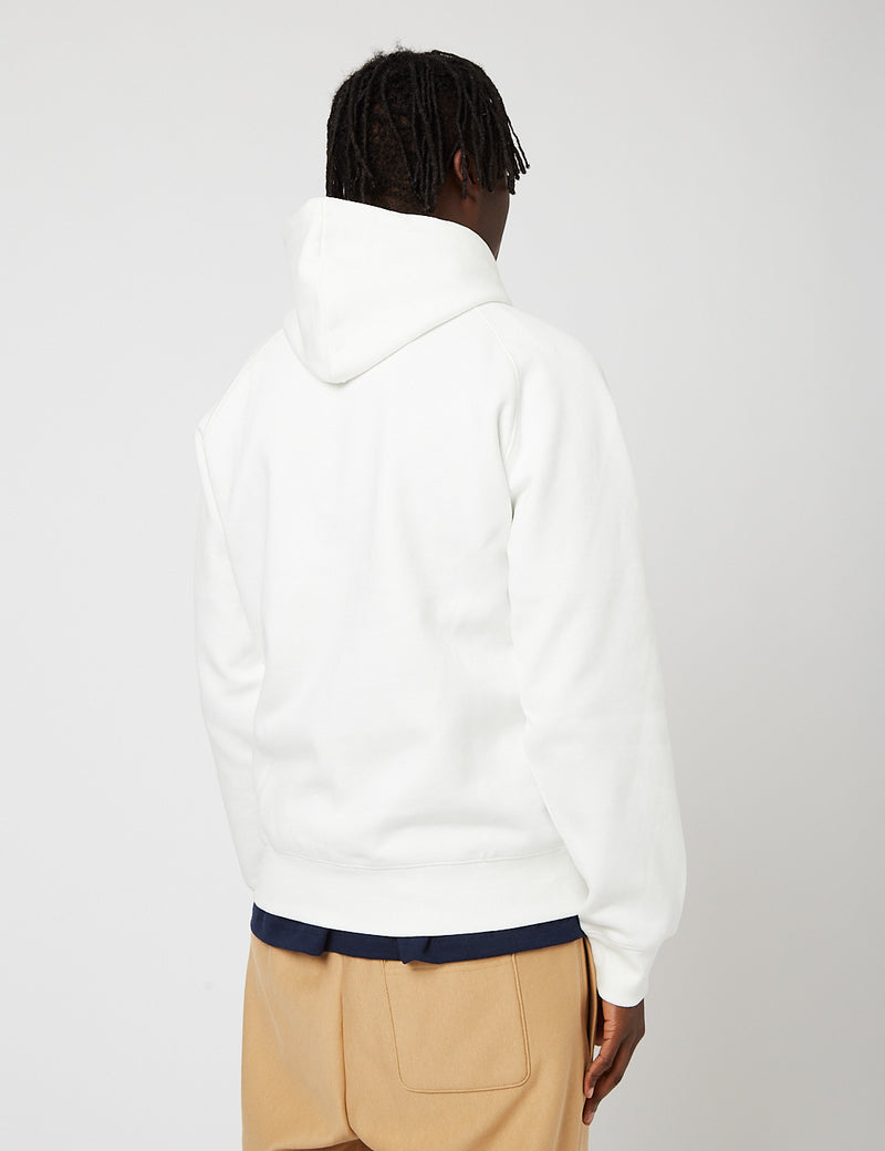 Carhartt-WIPチェイスフード付きスウェットシャツ-ワックス/ゴールド