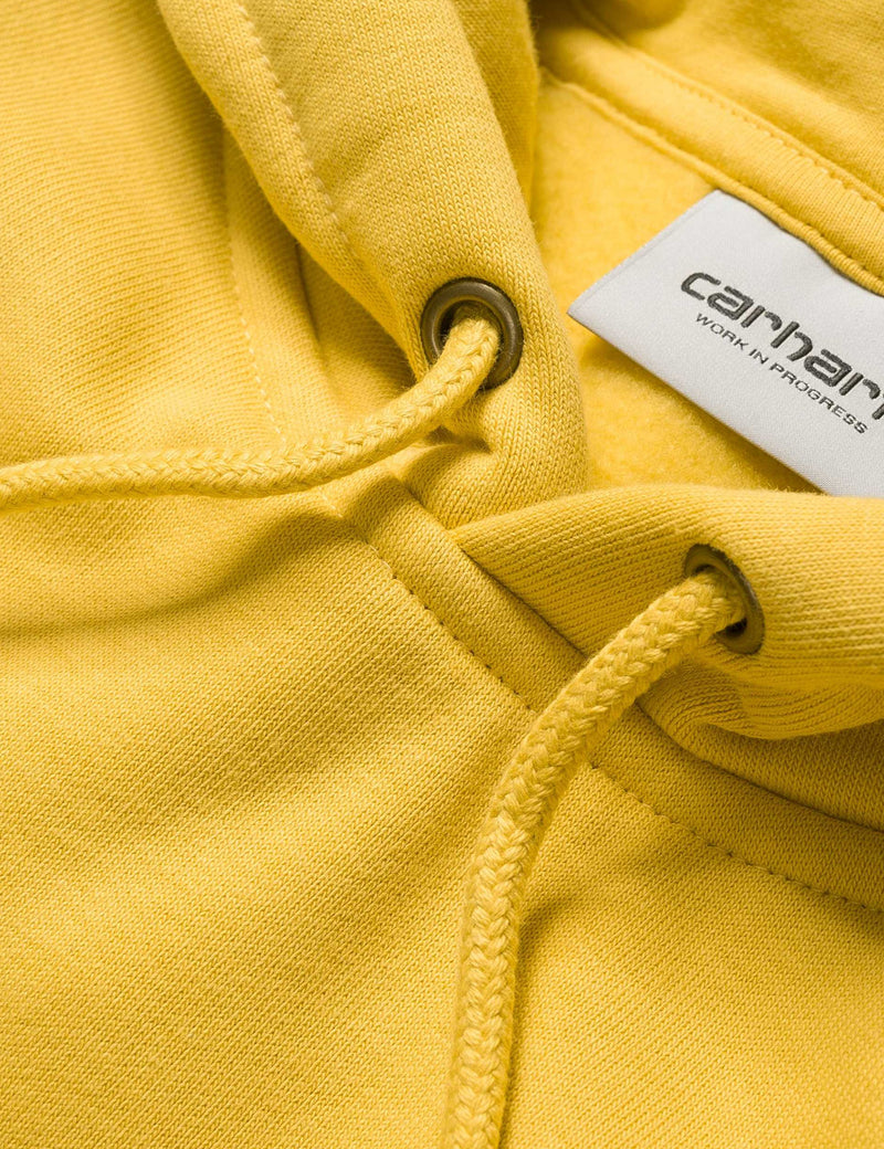 Carhartt-WIP Chase Hooded Sweatshirt - Quince Yellow