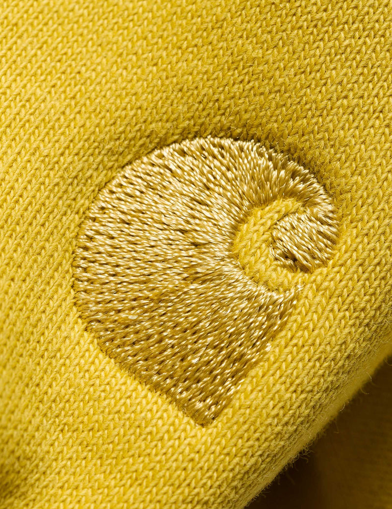 Carhartt-WIP Chase Hooded Sweatshirt - Quince Yellow