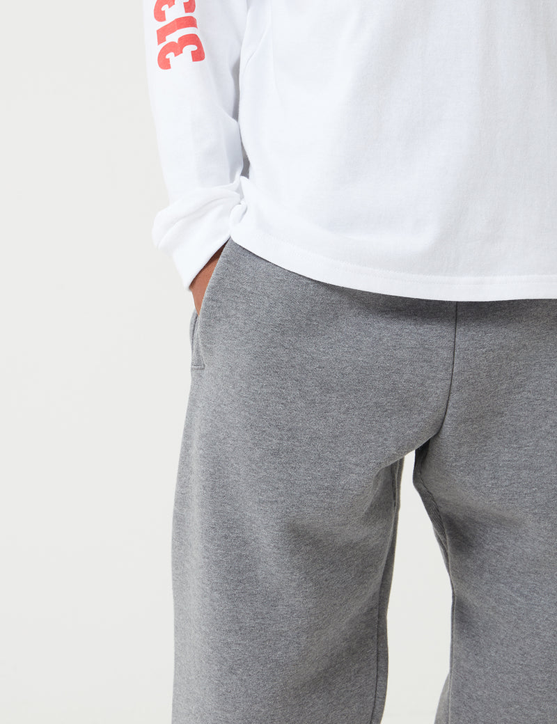 Carhartt-WIP Chase Sweat Pant - Dark Grey Heather