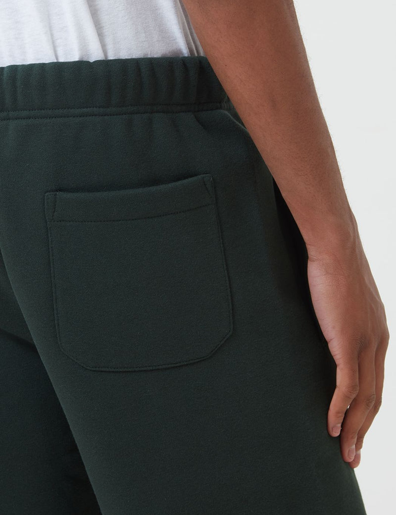 Carhartt-WIP Chase Sweat Shorts - Loden/Gold