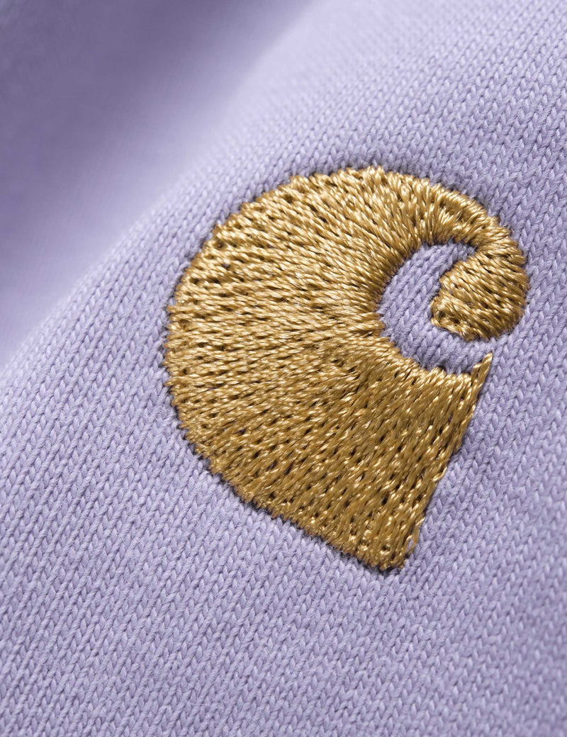 Carhartt-WIP Chase T-Shirt - Soft Lavender