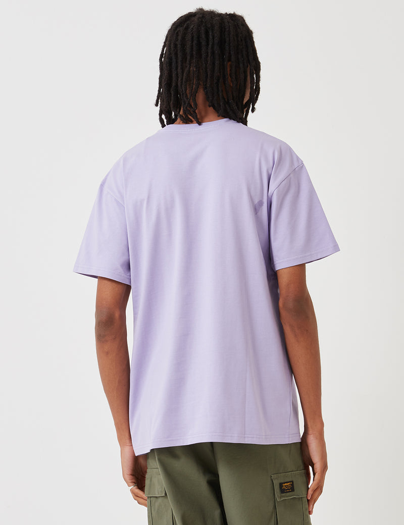 Carhartt-WIP Chase T-Shirt - Soft Lavender