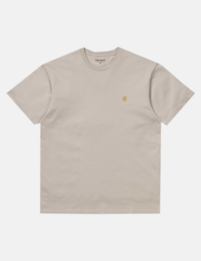 カーハート-WIPチェイスTシャツ-ボルダーベージュ