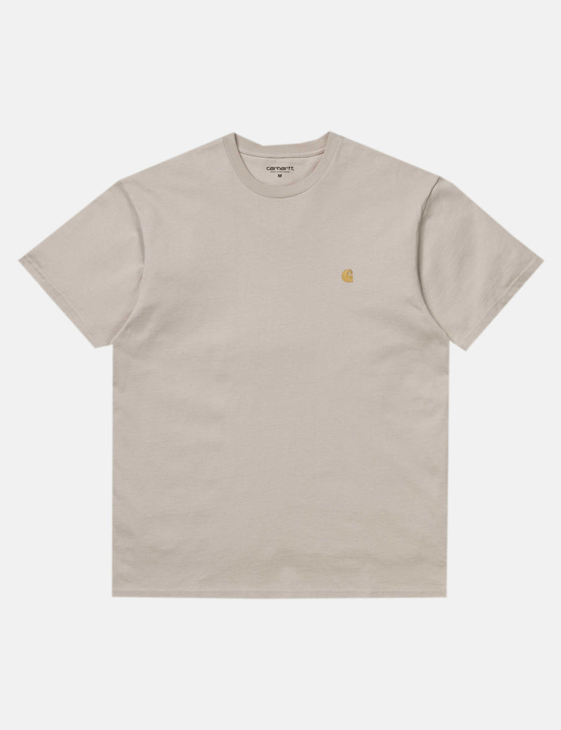 Carhartt-WIP Chase T-Shirt - Boulder Beige