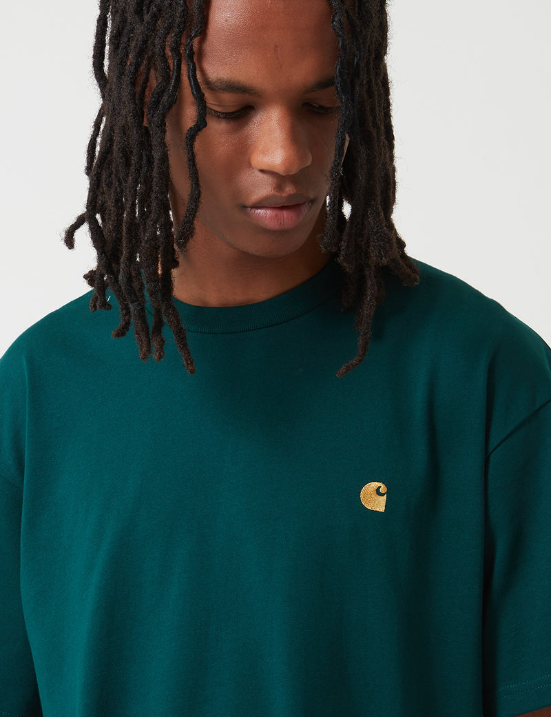Carhartt-WIP Chase T-Shirt - Dark Fir Green