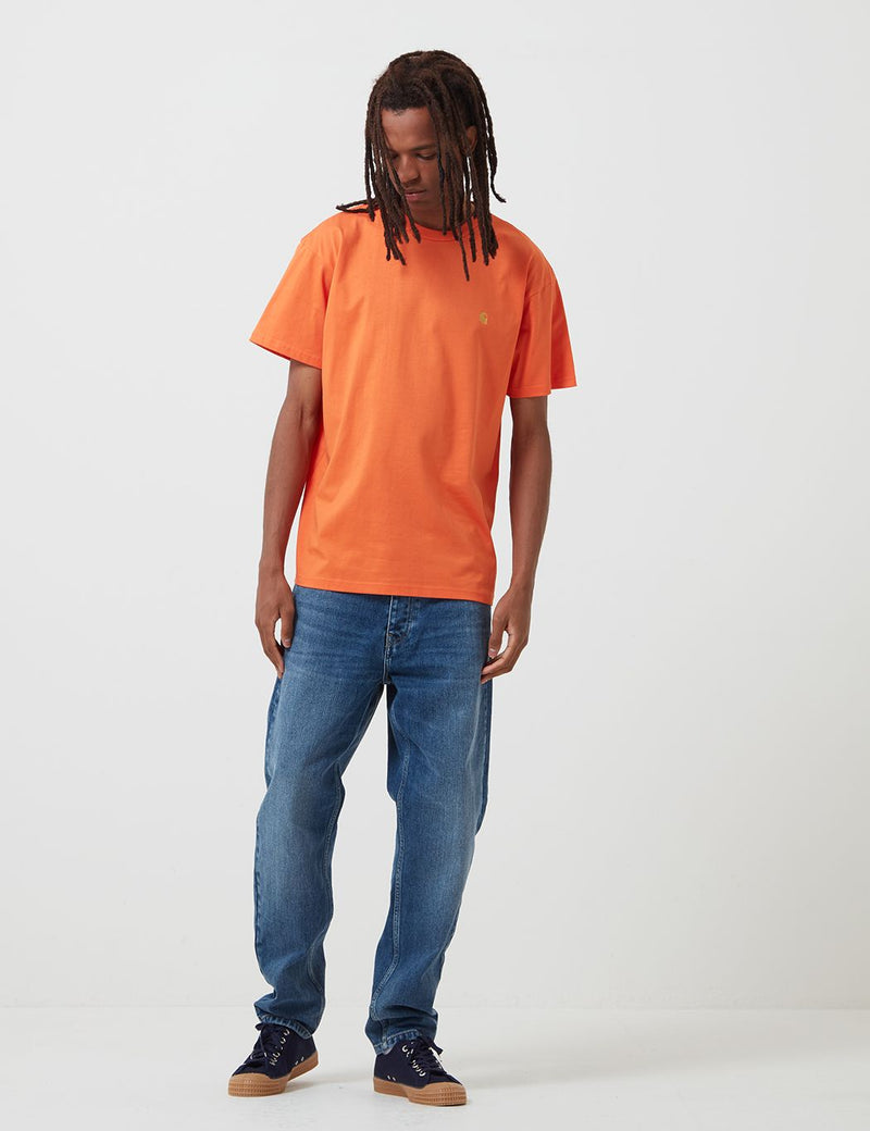 T-Shirt Carhartt-WIP Chase - Clockwork Orange