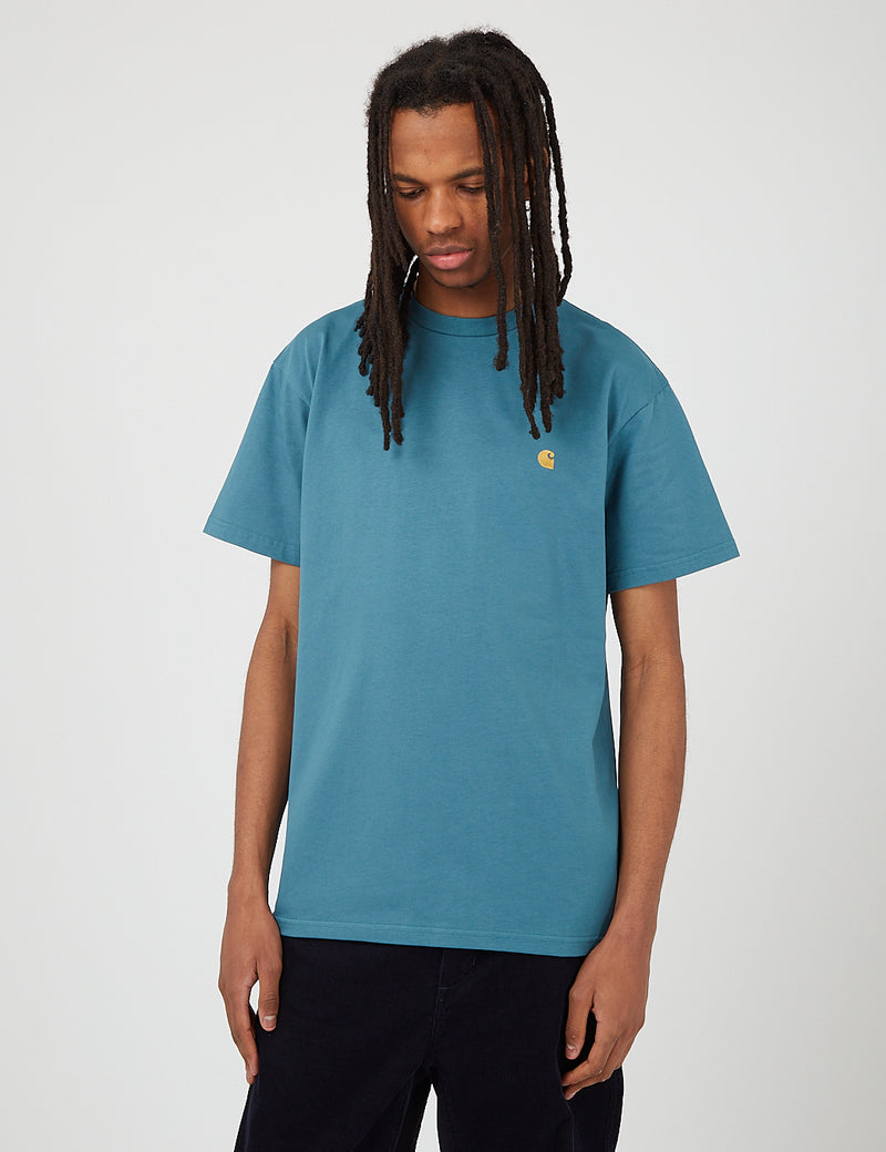 T-Shirt Carhartt-WIP Chase - Hydro/Or