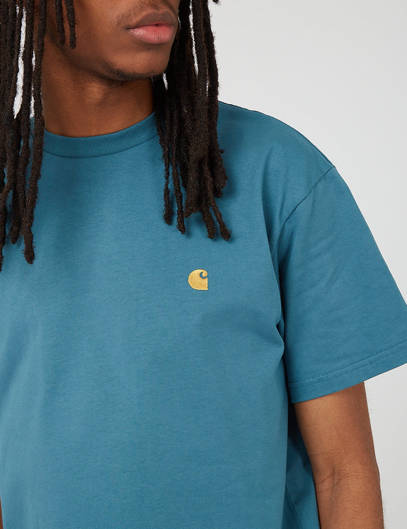 T-Shirt Carhartt-WIP Chase - Hydro/Or