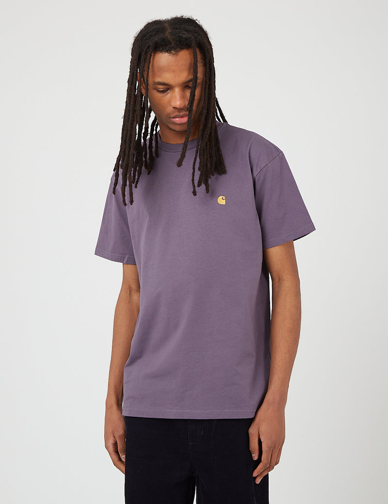 T-Shirt Carhartt-WIP Chase - Provence/Or