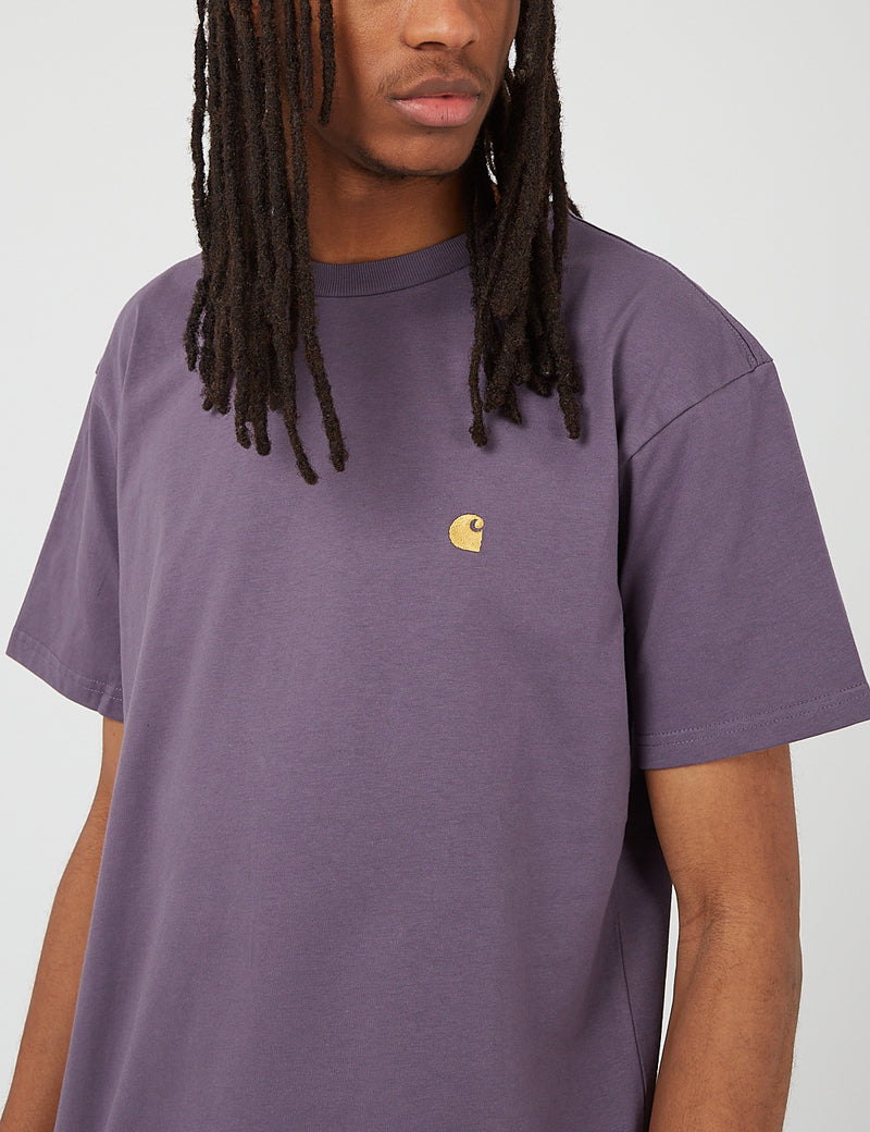 T-Shirt Carhartt-WIP Chase - Provence/Or