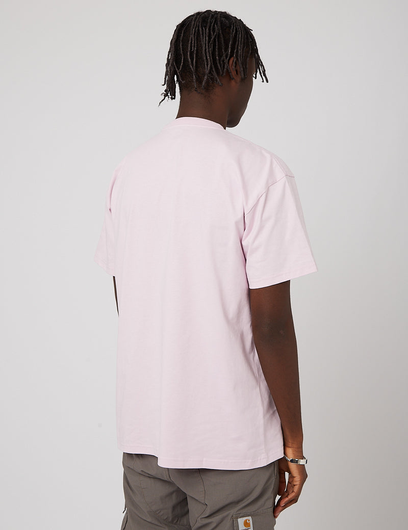 Carhartt-WIP Chase T-Shirt - Pale Quartz/Or
