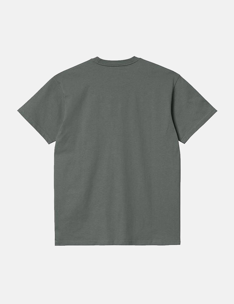 Carhartt-WIP Chase T-Shirt - Vert Thym/Or