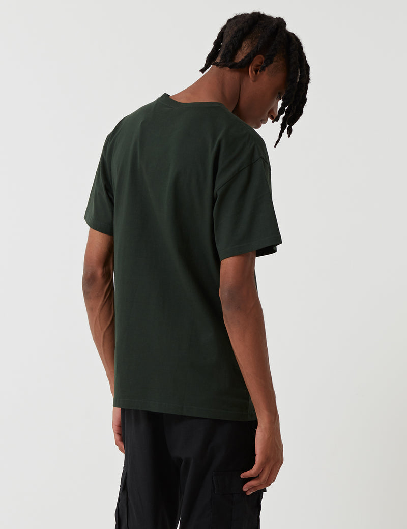 カーハート-WIPチェイスTシャツ-ローデングリーン