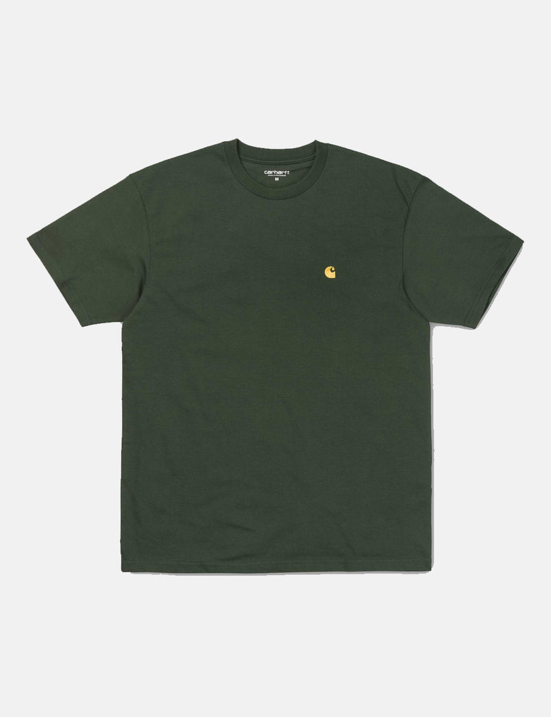 カーハート-WIPチェイスTシャツ-ローデングリーン
